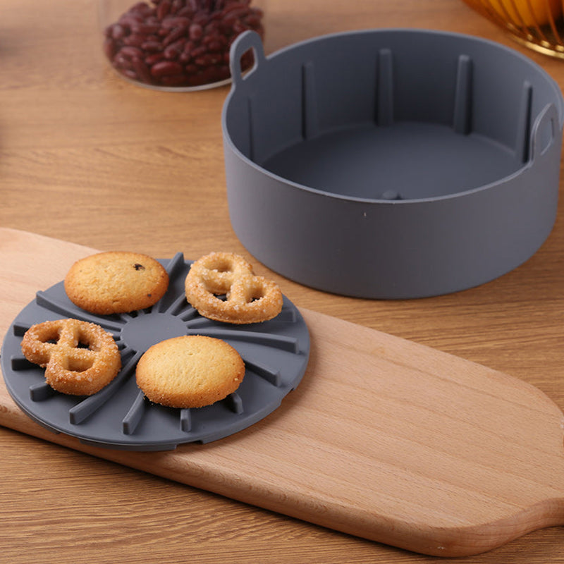 2-in-1 Air Fryer Silicone Pot