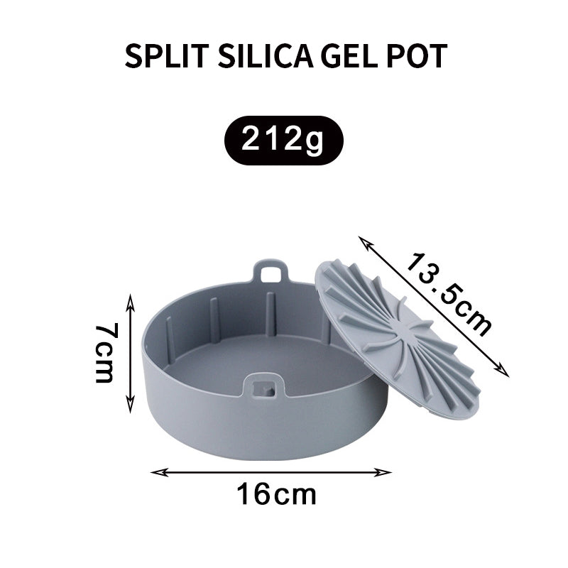 2-in-1 Air Fryer Silicone Pot